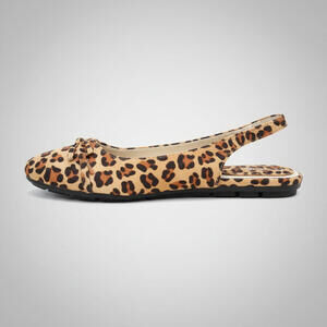 Victoria K Leopard Print Flats - Women's Size 7